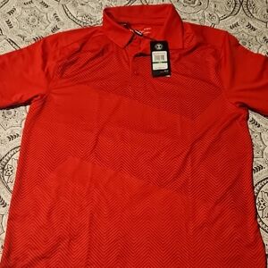 Under Armour Bold Red Polo Shirt